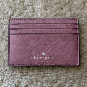 Kate Spade Mauve Card Case